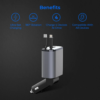 4 in 1 Mobile Charger,Car Charger 120W