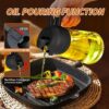 Glass Oil Sprayer and Dispenser Bottle Multi Color
