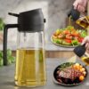 Glass Oil Sprayer and Dispenser Bottle Multi Color