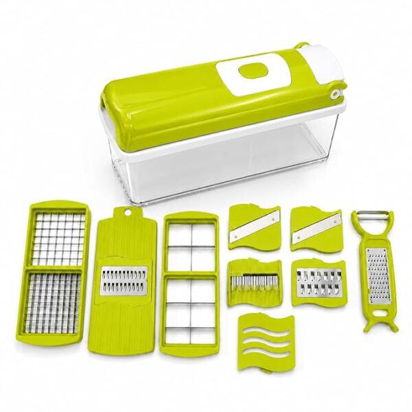 13-in-1 Vegetable Cutter with Storage Container
