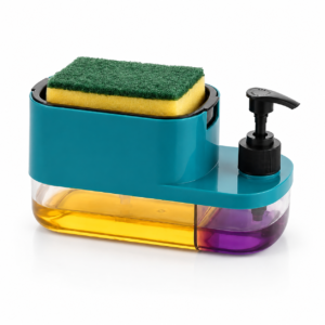 3-in-1 Soap Dispenser with Sponge Holder