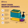 3-in-1 Soap Dispenser with Sponge Holder