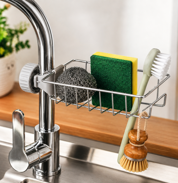 Stainless Steel Adjusting Multifunctional Over Kitchen Sink