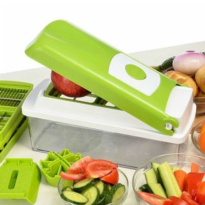 13-in-1 Vegetable Cutter with Storage Container