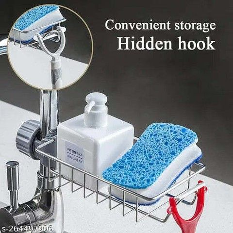 Stainless Steel Adjusting Multifunctional Over Kitchen Sink