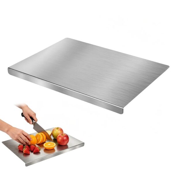 Stainless Steel Cutting Board for Kitchen,Chopping Board for Meat