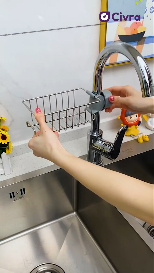 Stainless Steel Kitchen Sink Organizer