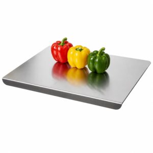 Stainless Steel Cutting Board for Kitchen,Chopping Board for Meat