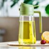 Glass Oil Sprayer and Dispenser Bottle Multi Color